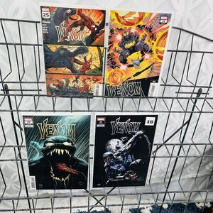 Venom 25 4th Print, 26 2nd Print, 27 Variant 31 Dell'Otto Trade‎ Variant